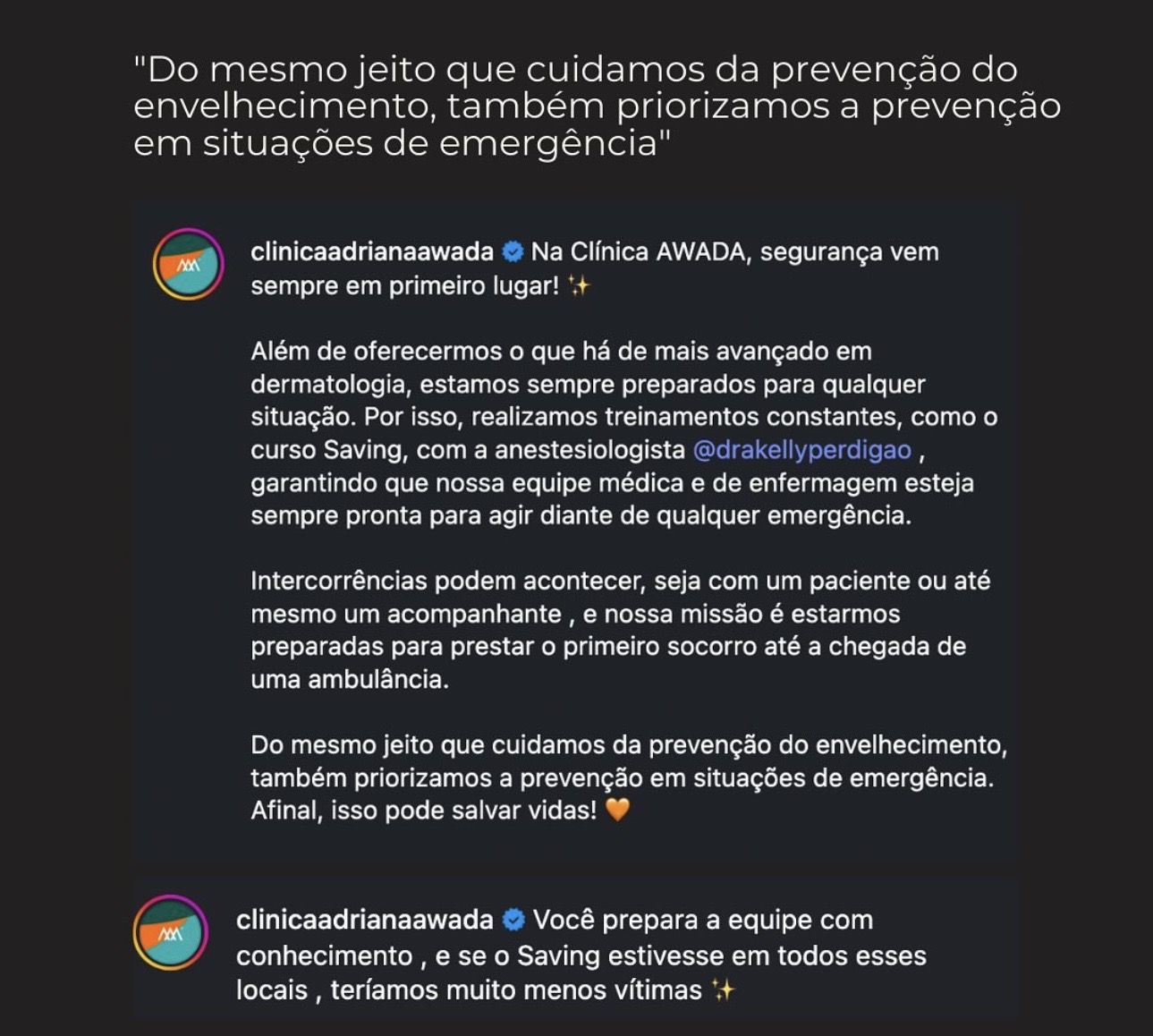 Depoimento em vídeo 1