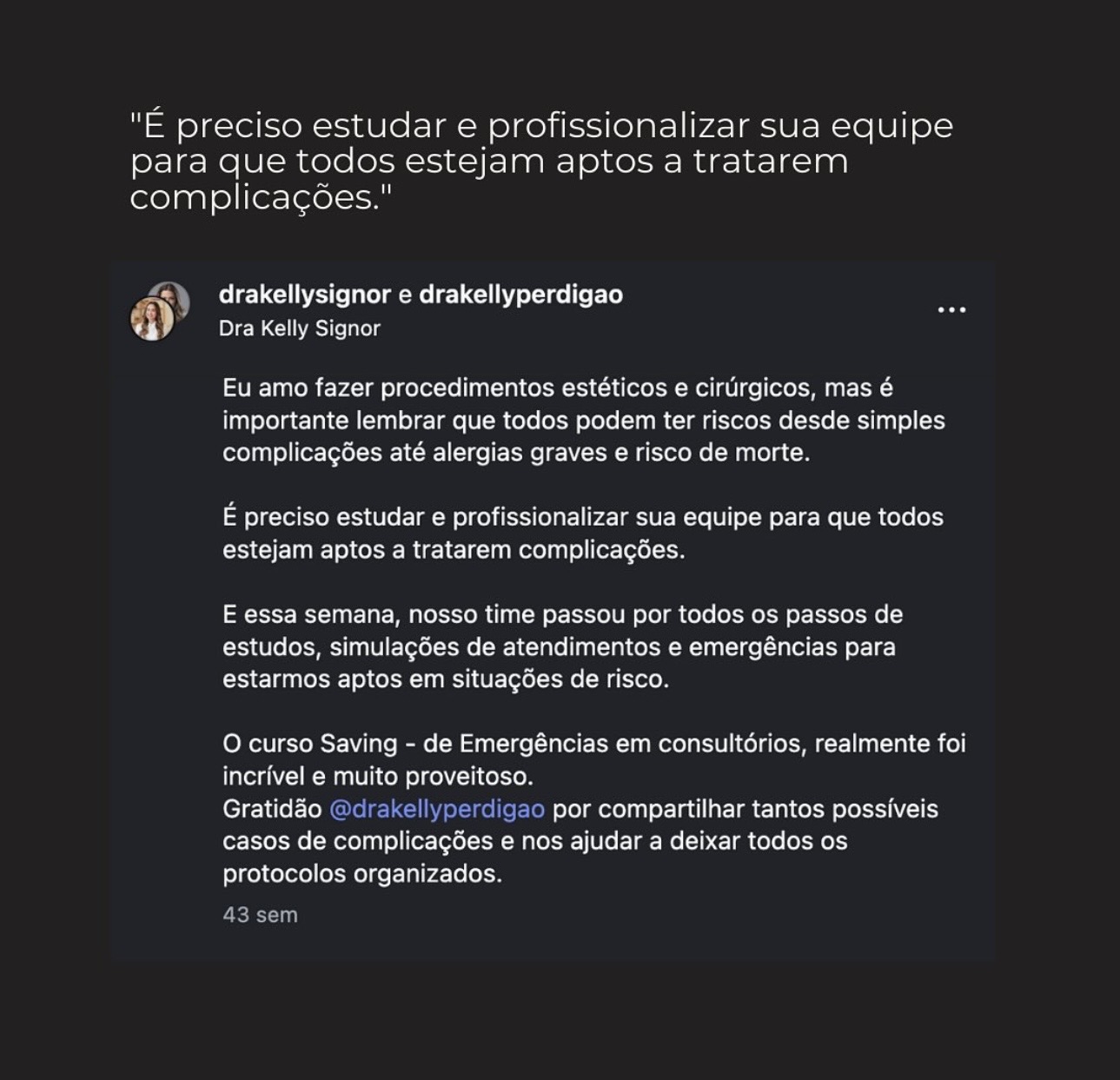 Depoimento em vídeo 2